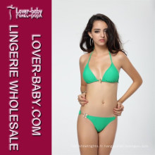 Maillot de bain sexy vert pour femme (L3198-2)